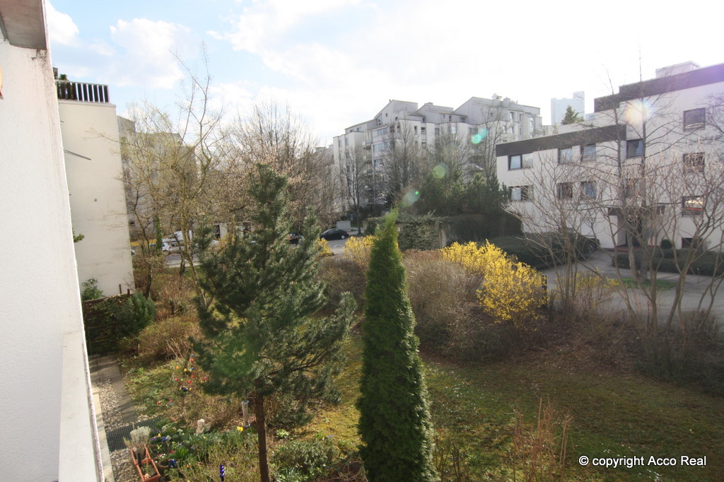 Blick vom Balkon